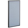 Global Industrial 24-1/4W x 42H Office Partition Panel, Blue 277660BL